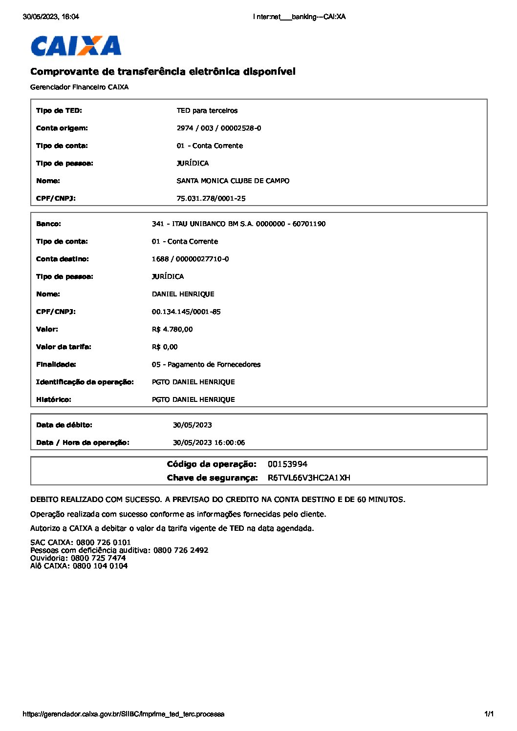 7. Edital 01.2023 Pgto NF 16685 Daniel