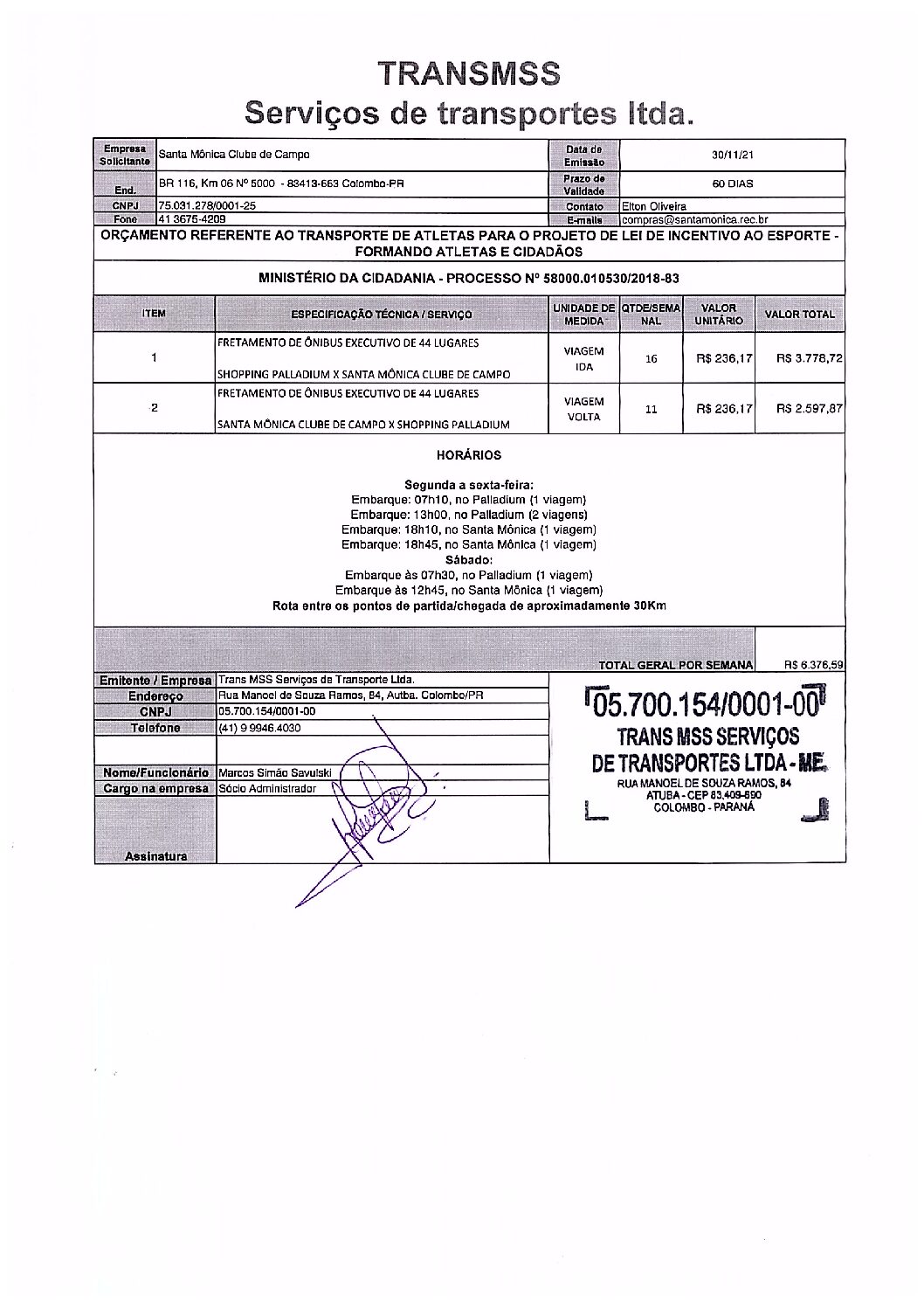 Orçamentos Locação De Ônibus