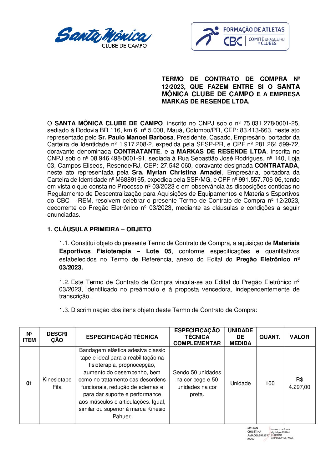 Contrato Lote 05 Markas