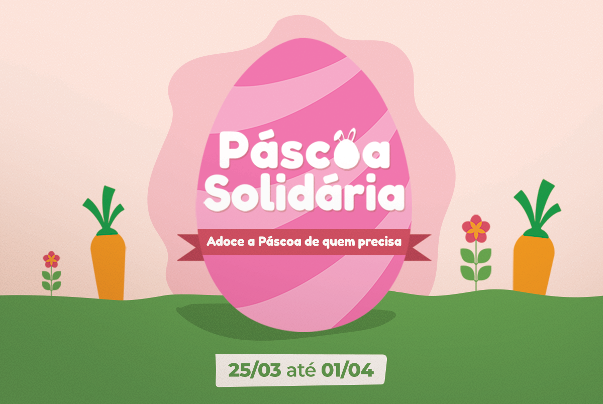 Páscoa Solidária do DAS arrecada chocolates para crianças da Vila Liberdade