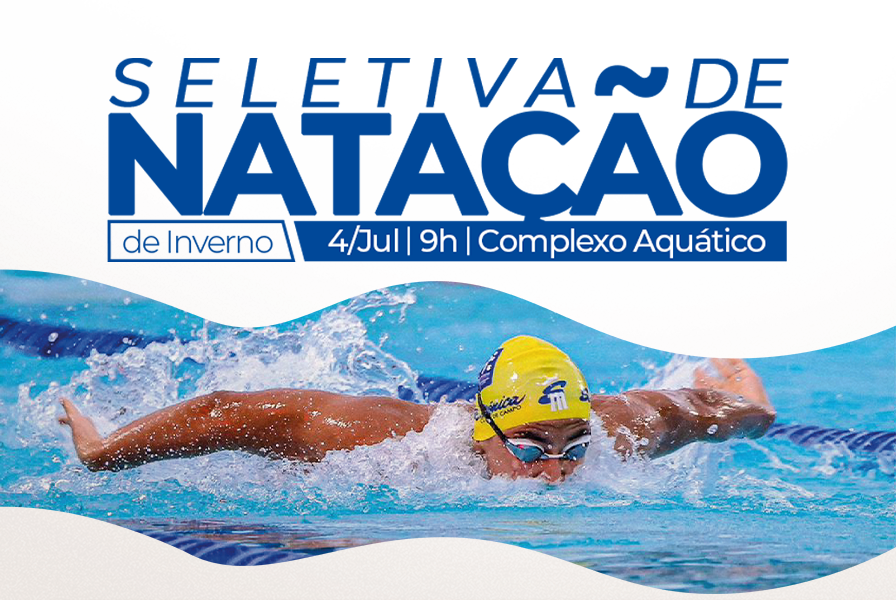 Seletiva de Inverno busca talentos da natação