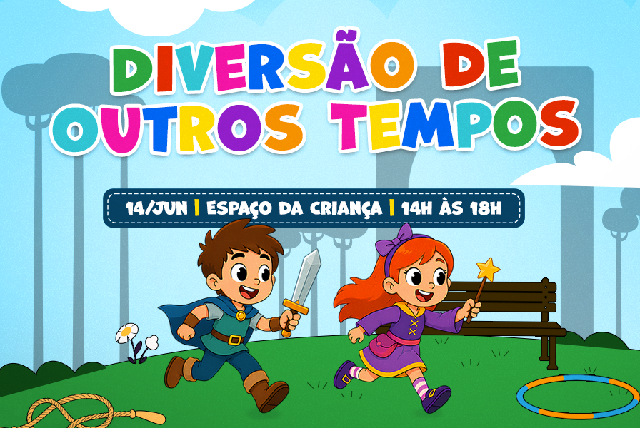 Santa Mônica promove tarde especial com brincadeiras antigas