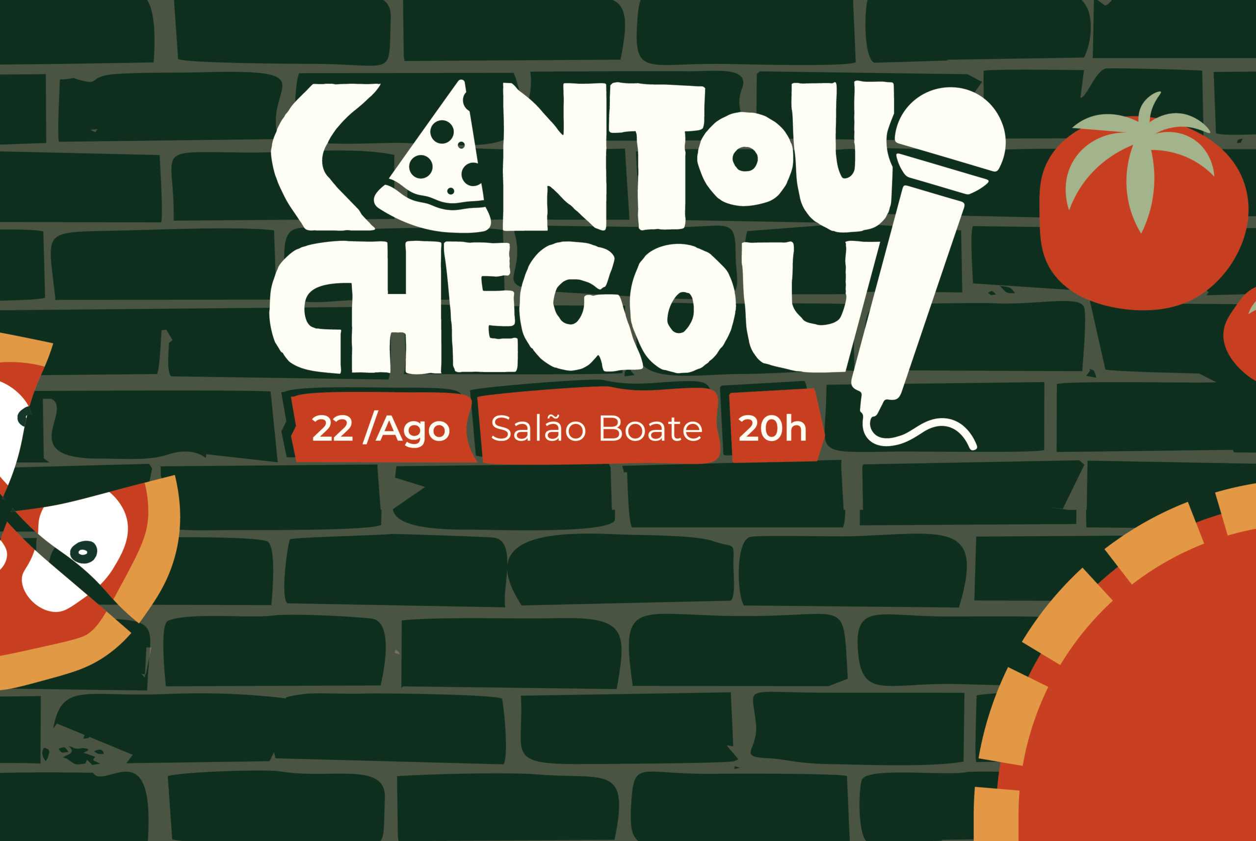 “Cantou Chegou” embala noite com pizza e música