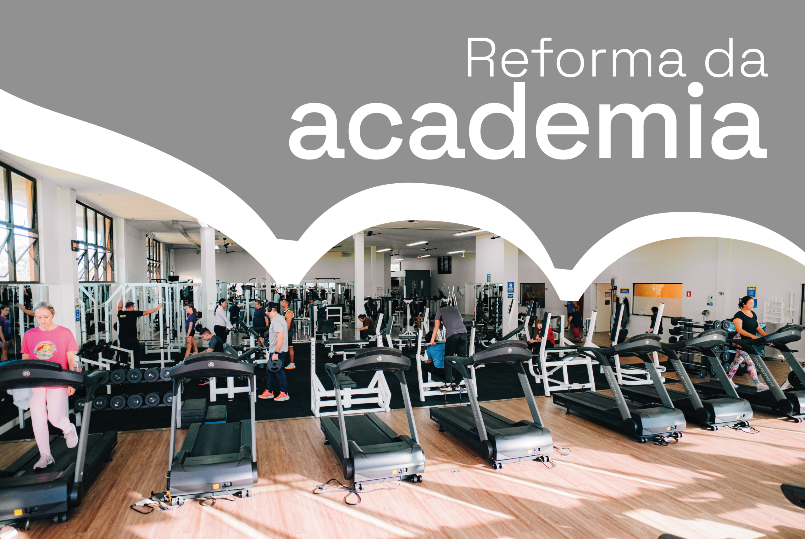 Academia fechada de 3 a 12 de agosto